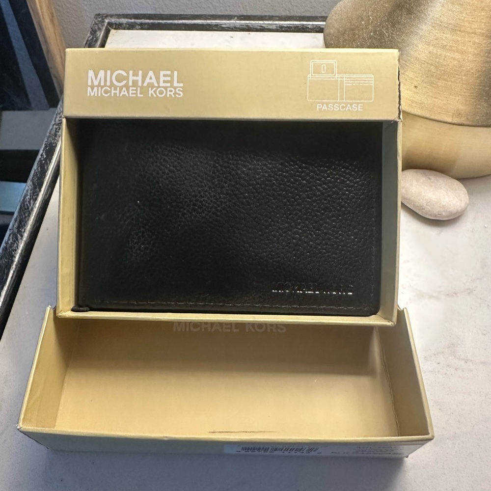 Michael Kors Black Leather Wallet